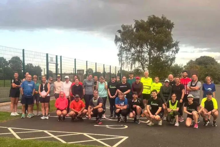 Group picture of Haxby Runners club